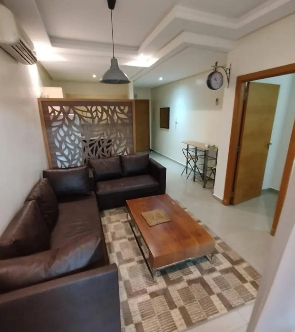 Cozy 1-Br With Large Terrace Apartment Casablanca